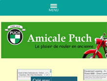 Tablet Screenshot of amicalepuch.com